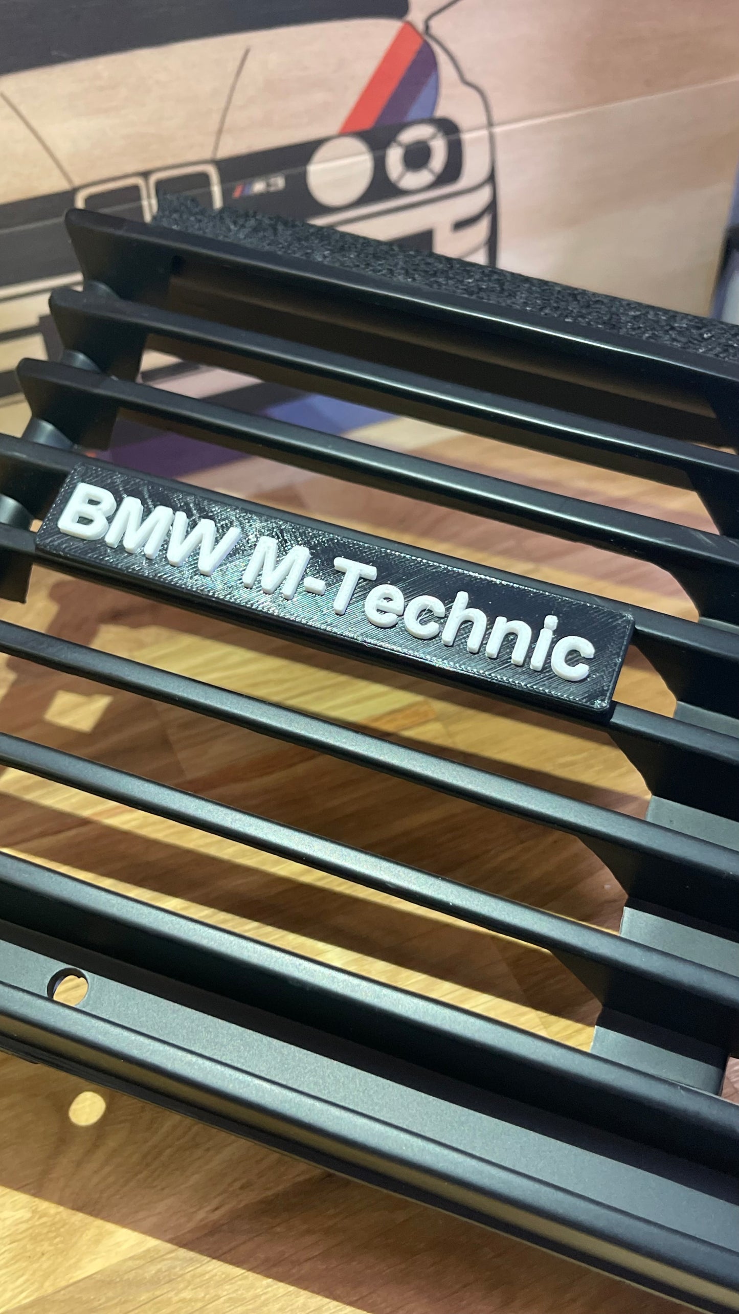 Bmw E30 M-Tech תג/סמל גריל