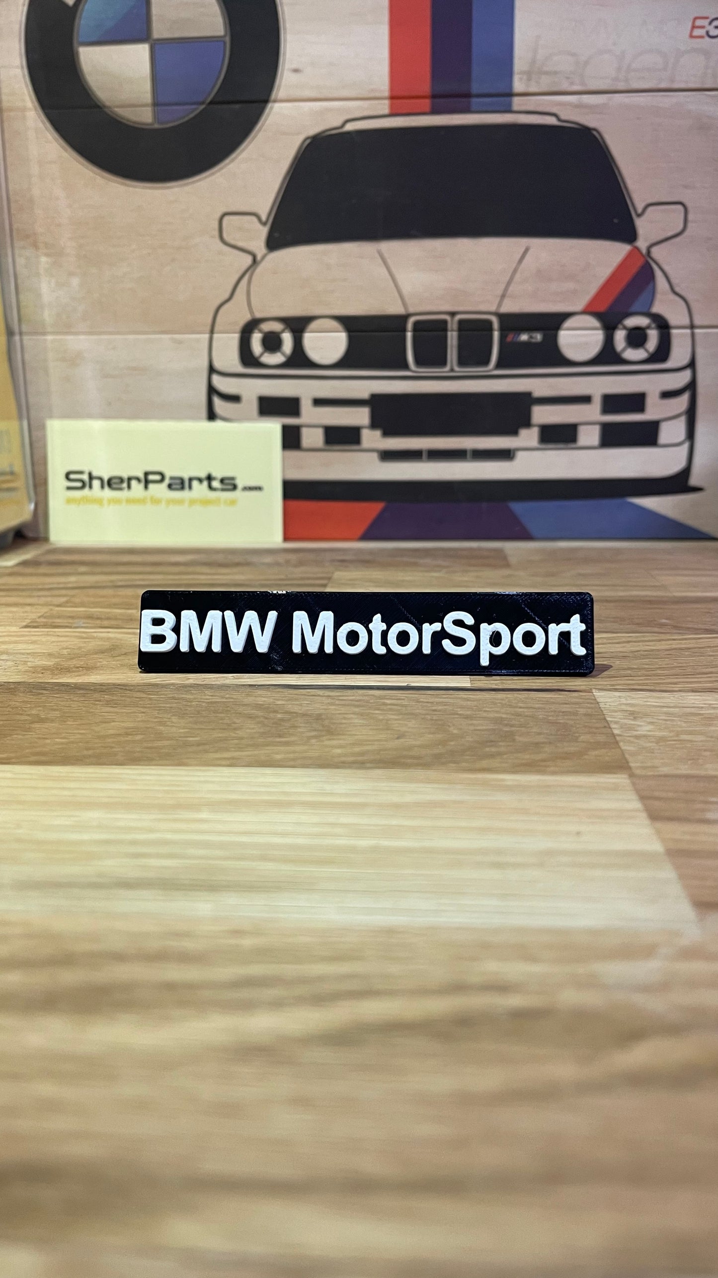 Bmw E30 M-Tech grill badge / emblem